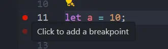 Hướng dẫn đặt breakpoint trong VSCode
