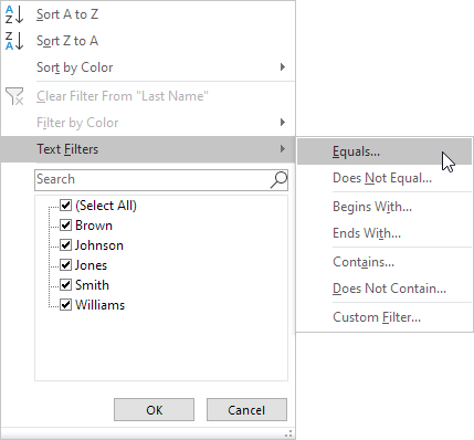 Text Filter
