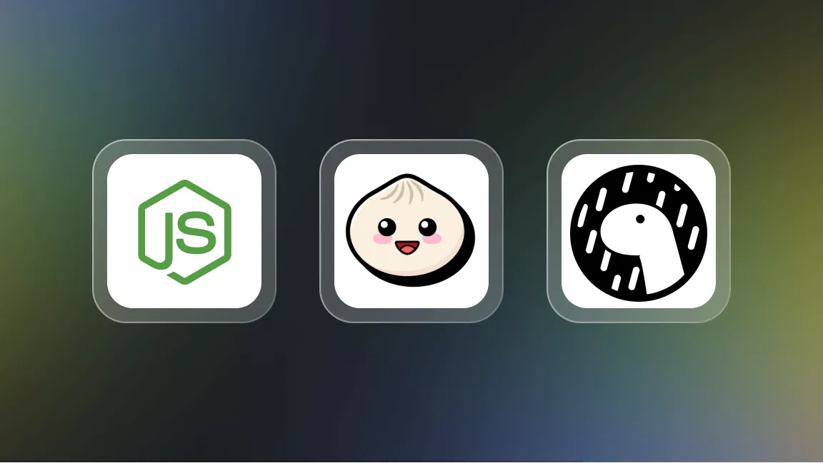 so sánh deno bun nodejs