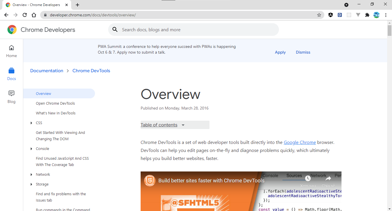 Chrome Developers