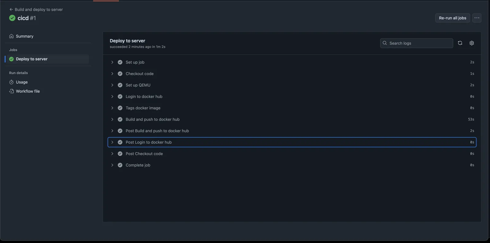 github-action-detail