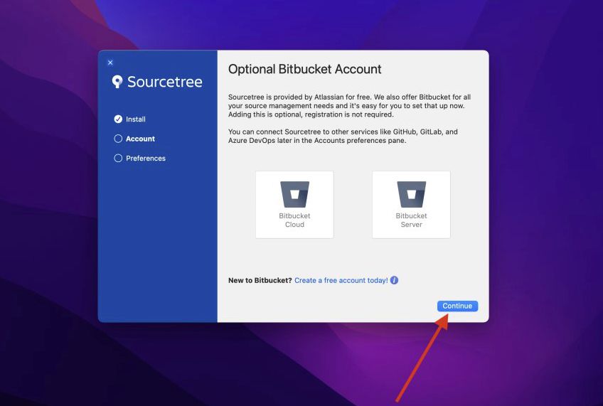Cài đặt Sourcetree
